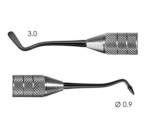 Гладилка для моделирования арт.1502F Black  Fabri