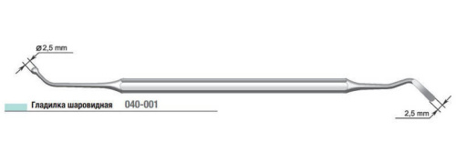 Гладилка шаровидная СТРУМ