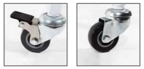 Колеса для тумбы (5шт)