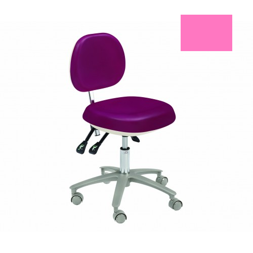 Стул HS-6 обивка полиуретан розовый Китай