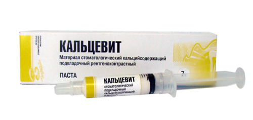 Кальцевит Владмива-кальцесодержащий подкладочный ренгеноконтрастный материал