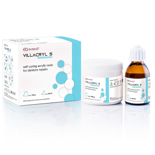 Виллакрил S V4  100гр+50мл пластмасса для ремонта протезов серт.прекурсор