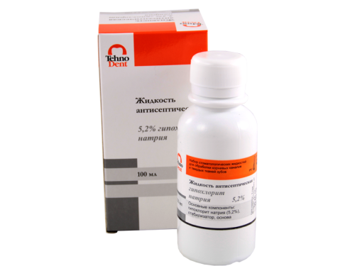 Гипохлорит NA - 5,2% (100 мл) Технодент