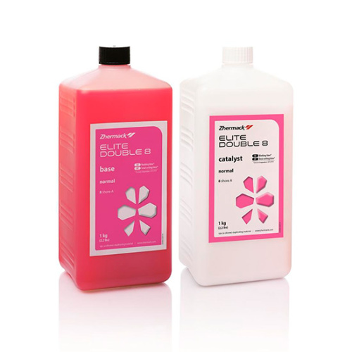 Элит Double 8 дублир силикон масса 2*1кг(розов)