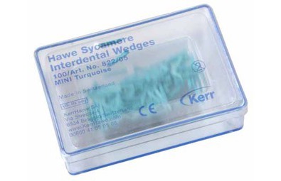 Клинья  дерев. бирюзовые №822/05 Керр