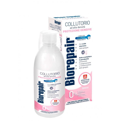 БиоРепиа Biorepair ополаскиватель полости рта 500 мл Bio Repair Delicate Gums Mouthwash