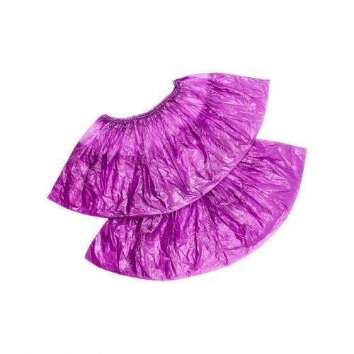 Бахилы  36 мкр особопрочные вишневые (1уп-1500 пар)