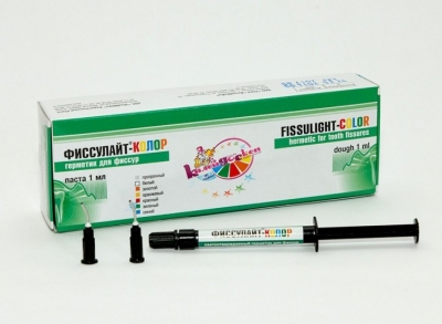 Фиссулайт-колор зеленый шприц 1г Владмива