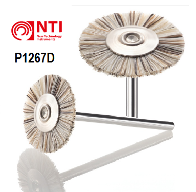 1267 Р Щеточка полировальная жесткая 195мм. NTI серт.