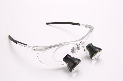 Лупа налобная Amtech TTL1 2,5*400 PD62 Sport голубая