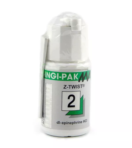 Джинжи Пак Z ретракционная нить с эпинефрином  № 2 серт.