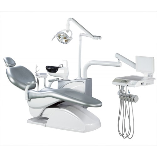 Стоматологическая установка AJ 12 с нижней подачей (S11 цвет серебристый) о/х серт.