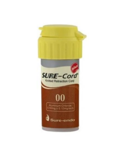 Нить ретракционная из микрофиброфибры с пропиткой алюминия хлорида SURE-Cord plus №00