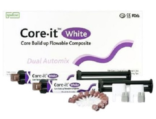 Коре ИТ 2шпр по 10г материал композитный фторсодержащий белый Spident