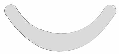 1.1939 Матрицы мет. U-образные, 50 мкм, 12шт. дек.