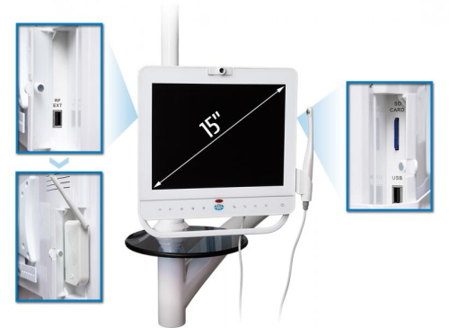 Камера интраоральная (проводная) + монитор (Комплекс визуализации Super Cam)