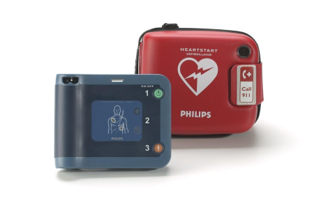 Дефибриллятор HeartStart FRx с принадлежностями Philips серт.