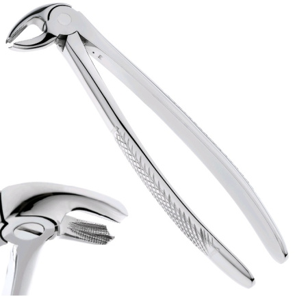 Щипцы для удаления зубов нижние, моляры правые, клювовидные