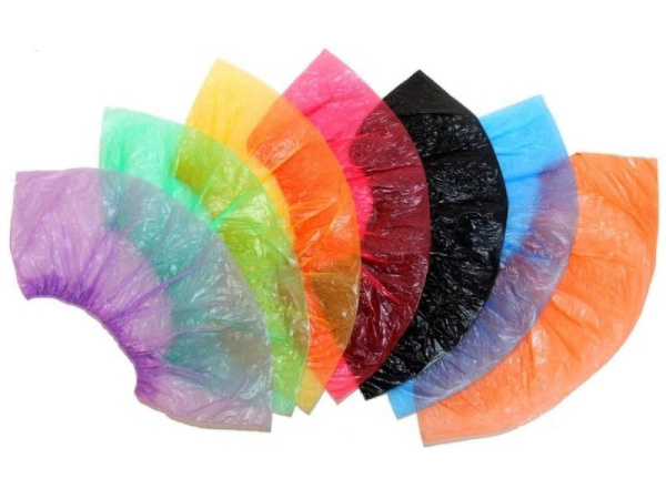 Бахилы  40 мкр Гранд оранжевые (1уп-500 пар) серт.