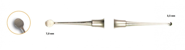 Ложка кюретажная BOC-08 зубчатая