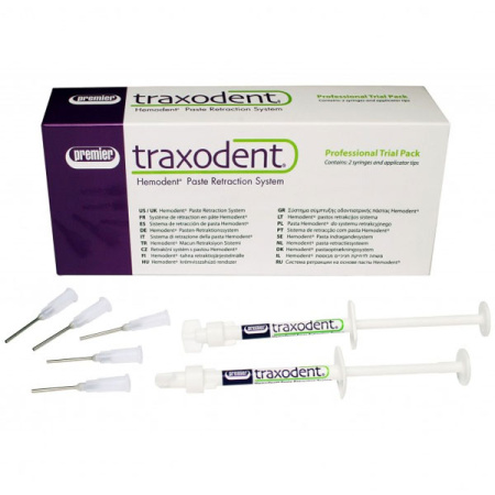 Паста ретракционная Traxodent (2x0,7г+аксессуары) 9007097