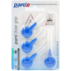 1093 Ершики Paro 3Star Grip треугольной формы синие 3.5 мм.