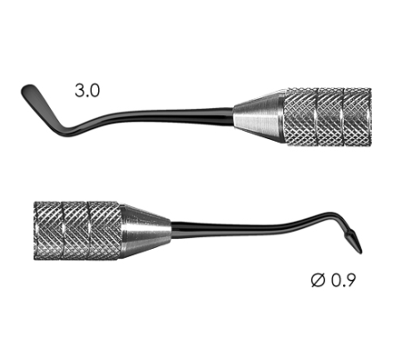 Гладилка для моделирования арт.1502F Black  Fabri