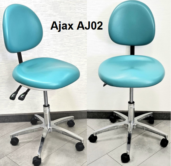 Стул ассистента Ajax AJ02  бирюзовый