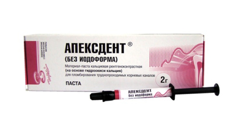 паста для пломбирования корневых каналов на основе гидроокиси кальция (2 г)