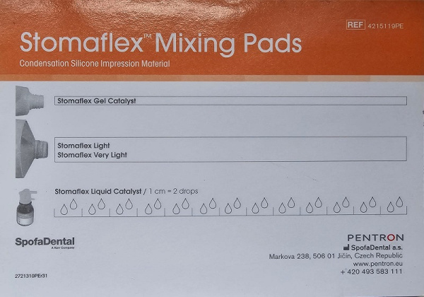 Поли-панели Блокнот для замешивания Стомафлекс 110 155 (поли-панель)