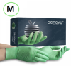 Перчатки нитриловые M Benovy (1 уп. - 50 пар) зеленые