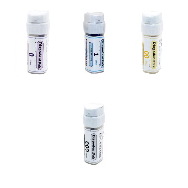 Нить ретракционная DispodentPak №000 без пропитки 254см.серт. черная