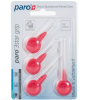 1091 Ершики Paro 3Star Grip треугольной формы красные 2.0 мм.