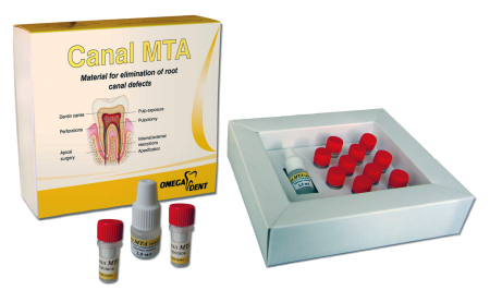 Канал МТА (3шт) -материал для устранения дефектов корневых каналов Омега
