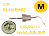 Термоплаггер  M  для Гуттаэст02 0.05 ISO 50 GE61.200.000 желтый Goffshtein
