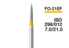Боры алмазные FO-21EF, (1уп-5 шт) MANI, Япониясерт.