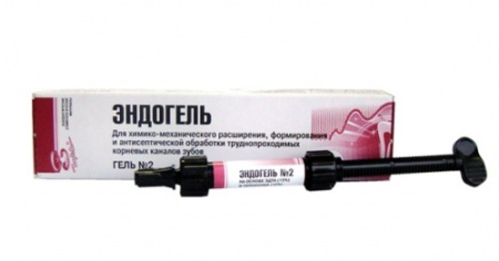 Эндогель №2 3 гр. для химико-механич.расширения(на основе ЭДТА и пероксида)) Владмива *