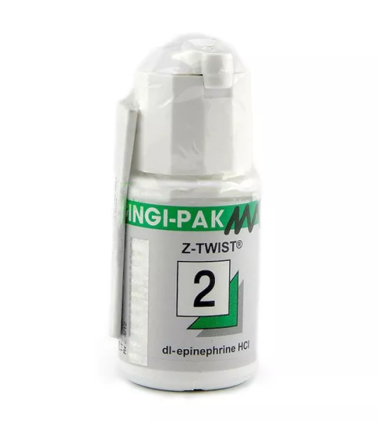 Джинжи Пак Z ретракционная нить с эпинефрином  № 2  АКЦИЯ