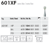 Камни 601 030 XF RA 204 карборундовые Meisinger (5шт) белый шар